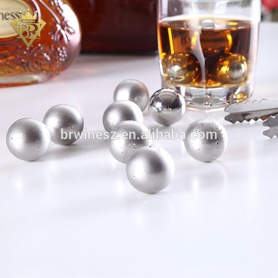 Reusable Beverage Cooling Rocks Stainless Steel Ice Cube for Wine