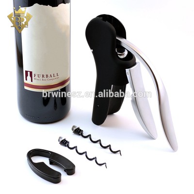 Vertical Lever Corkscrew Compact Wine Opener