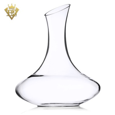 New Glass Wine Decanter with 100% Hand Blown Lead-free Crystal Glass