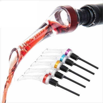 New Design Parrot Wine Aerator Pourer With Different Colors